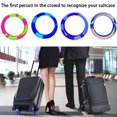 thumbnail image 3 of Manchon Protecteur Coloré pour Rouleau, Protecteur de Roues de Bagage, Roues en Silicone, Roulette de Voyage, Valise, Réduit le Bruit, Housse, Pièces, Ensembles, Vert, 3 of 6