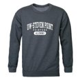thumbnail image 1 of W Republic 560-412-HCH-04 Men Wisconsin Stevens Point Pointers Alumni Fleece, Heather Charcoal - Extra Large, 1 of 1