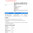 thumbnail image 2 of Rear Fuel Line - Compatible with 1996 - 2000 GMC K2500 Standard Cab Pickup Diesel 1997 1998 1999, 2 of 2
