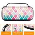 thumbnail image 2 of Fintie Carry Case for Nintendo Switch, Portable Traveler Storage Carrying Bag Pouch Protective Cover for Nintendo Switch Console Joy-Con, with 10 Game Card Slots and Inner Pocket, Moroccan Love, 2 of 8