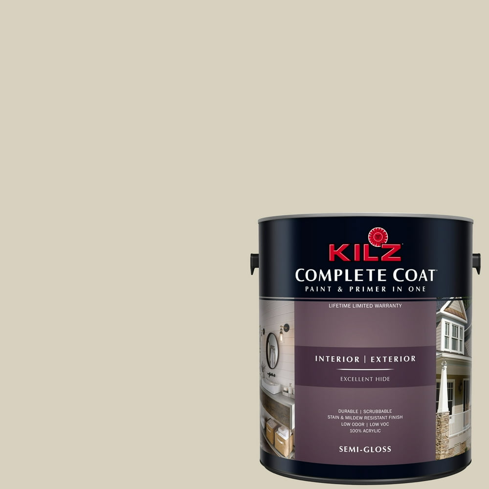 Oatmeal, KILZ COMPLETE COAT Interior/Exterior Paint