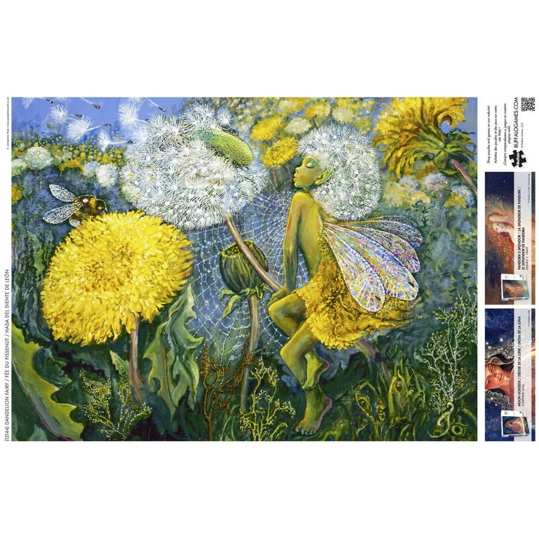 Buffalo Games Dandelion Fairy 1000-Piece 26.75 x 19.75-inch