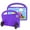 Purple, variant on Case for Samsung Galaxy Tab E 8.0 inch SM-T377/T375/T378, Kids Friendly Light Weight Shockproof Rugged Handle Convertible Stand Tablet Cover