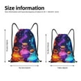 thumbnail image 2 of Daiia Colorful Potion Bottles Magic Pattern Drawstring Backpack, Gym Bag, Lightweight Backpack, Water-Resistant Bag Travel Sports Backpack, Fitness Bag, Yoga Bag-Medium, 2 of 6