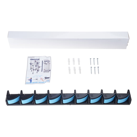 Wall Mounted Fishing Rod Rack 9 Rod Vertical Rod Holder Garage Fishing Poles Holder for Wall Garage Boats Enduring
