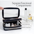 thumbnail image 3 of Bolsa de maquillaje BEAUTYGOODIES, grande, transparente, para viajes de mujer, 3 of 8