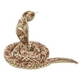 thumbnail image 1 of Plush Snake Doll Toy,Soft Comfortable PP Cotton Stuffed Terrifying Snake Toy for Kids Children, 1 of 7