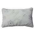thumbnail image 1 of Pillow Perfect 579122 Joy To The World Argent - Coussin Rectangulaire Brodé Blanc, 1 of 1