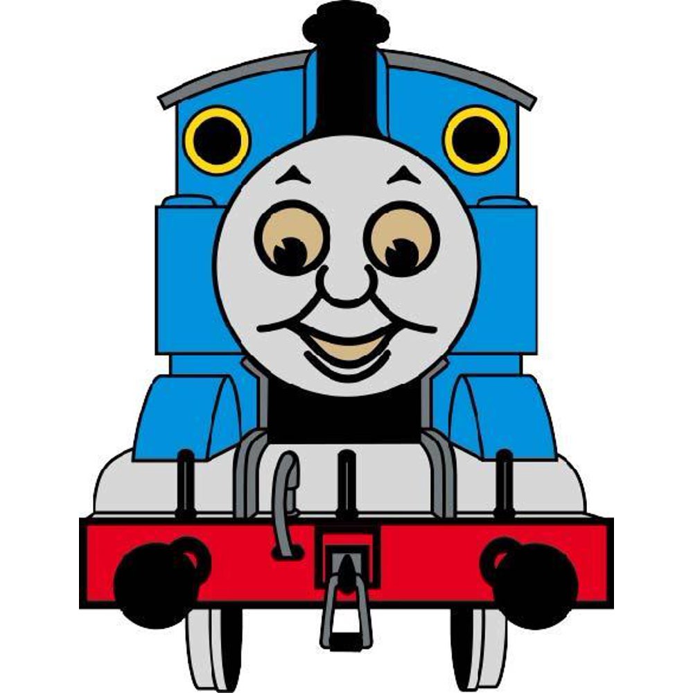 Meet Thomas and Friends Engine Cartoon Character Wall Art Sticker Vinyl