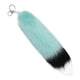 thumbnail image 4 of Llavero con cola de peluche, creativo, para colgar en la bolsa, para decorar bolsos. Verde, 4 of 9