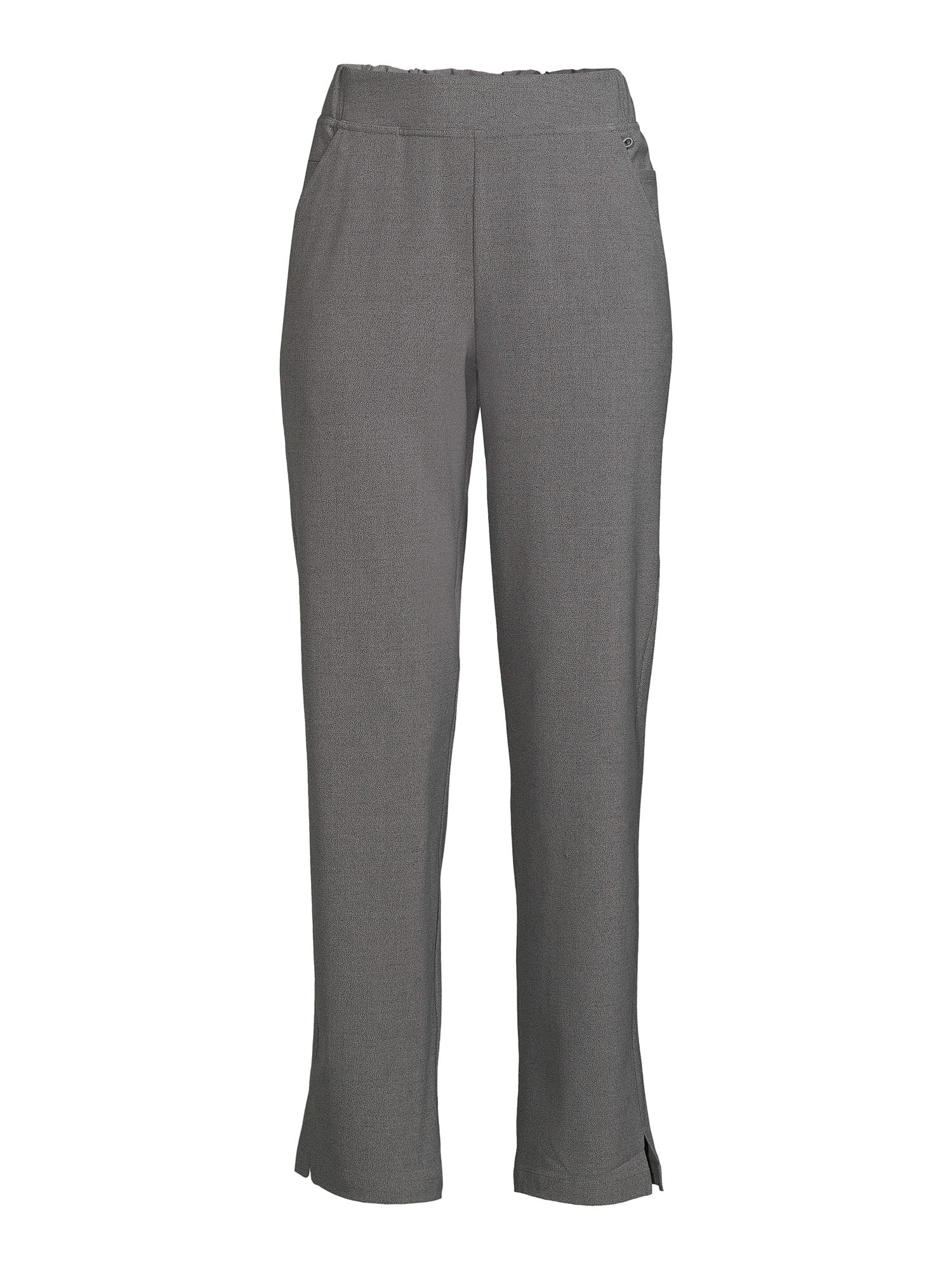 ClimateRight by Cuddl Duds Modern Fit Straight-Leg Flat Front Scrub Pant (Women's and Women's Plus), 1 Count, 1 Pack