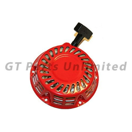 - Honda Gx120 Gx140 Gx160 Generator Pull Start Recoil Parts Red