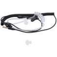 thumbnail image 3 of Single Side Earphone In-Ear Stereo Mono Earbud Headphones Noise Isolating Earbuds with Mic Spring Co, 3 of 5
