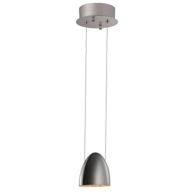 Arch 1 Light LED Pendant - Polished Chrome