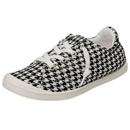 

Tangnade Ladies daily all-match casual shoes Women Ladies Fashion Casual Loafers Roman Cloth Shoes Canvas Shoes Sneakers Black 40