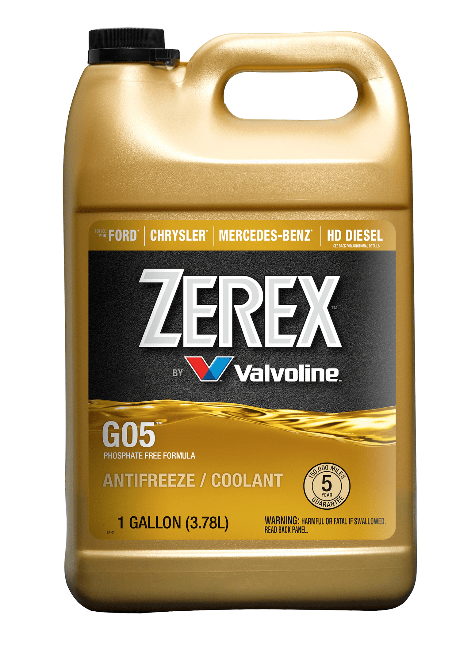 Zerex G05 Phosphate Free Antifreeze / Coolant Concentrate 1 GA