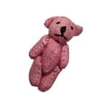 thumbnail image 3 of Hellery Mini Joint Teddy Bear Cute Bears Dolls DIY Accessory Soft Bag Charm Wedding Gift Box Doll Stuffed Animal for Wedding Birthday Pink, 3 of 8