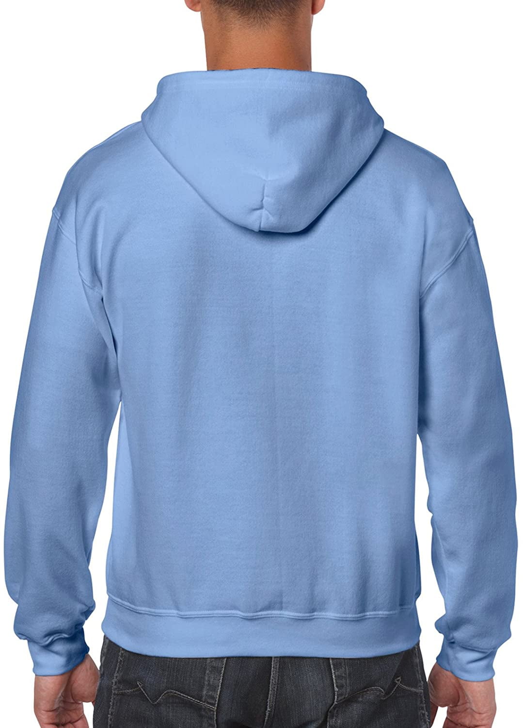 Blue gildan deals hoodie