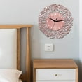thumbnail image 4 of Islamic Quartz Wall Clock Pendulum Muslim Living Room Decoration Rose Gold, 4 of 9