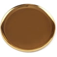 thumbnail image 2 of Organizador de acero inoxidable pulido con espejo, elegante bandeja de almacenamiento multiusos dorada, duradera y resistente al desvanecimiento, bandeja decorativa para cosméticos y joyas, 2 of 7