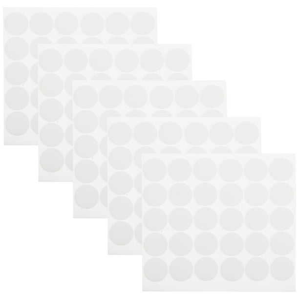 HOMEMAXS 5 Sheets Candle Wick Stickers Heat Resistant Double Side