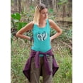thumbnail image 2 of Skilled Sailor Art Racerback Tank Women -Jennifer Paxton Parker Designs, Female x-Large, 2 of 4