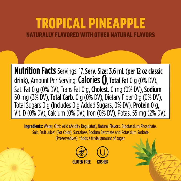 Ninja Thirsti FRUITI CHILL Tropical Pineapple Flavored Liquid