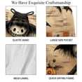 thumbnail image 4 of luoweisi Men's Beach Shorts Quick Dry Swim Trunks with Mesh Lining Halloween Scarecrow L, 4 of 5