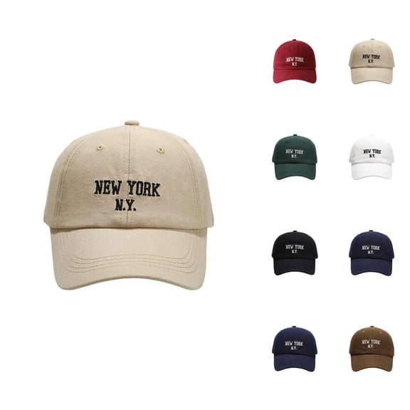 Baseball Cap for Men Women Fashion New York Letter Embroidered Baseball Hat
