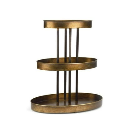 

3 Tier Oval Tabletop Display Stand
