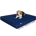thumbnail image 6 of Dogbed4less 1-pack 55"X47"X4" Size Blue Denim Washable External Replacement Cover Only, 6 of 7