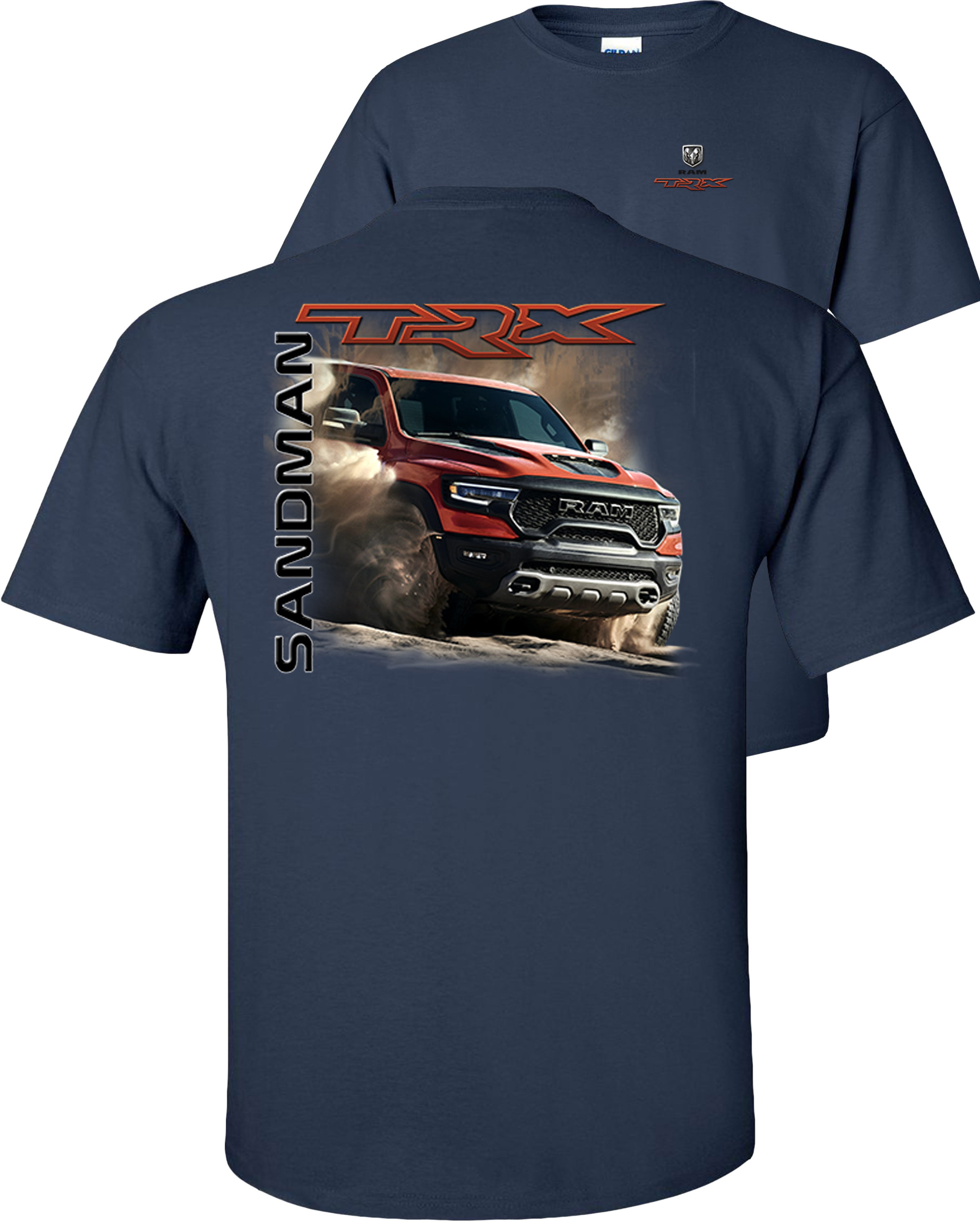 Mens Dodge Ram Mechanic Garage Work Shirt American Pick Up Truck TRX Sandman 