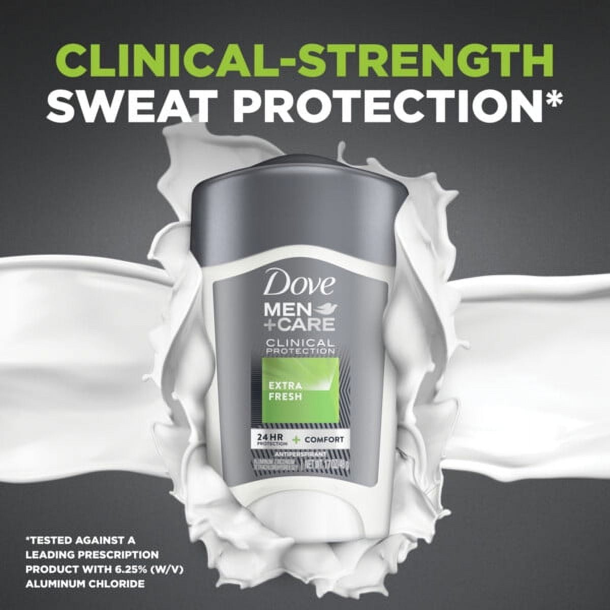 Dove Men+Care Clinical Strength Antiperspirant Extra Fresh 1.7 oz