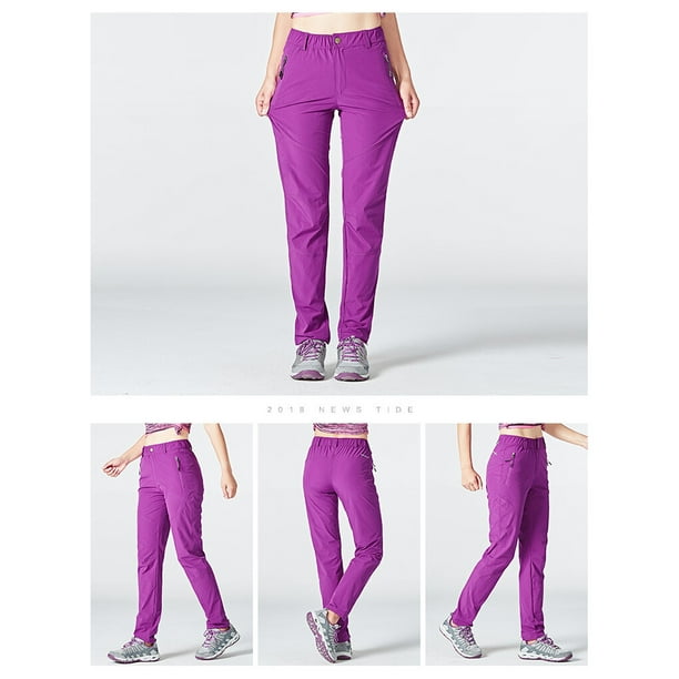 Purple hiking pants discount
