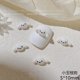 thumbnail image 1 of Parches de uñas postizas Sanrio Hello Kitty, Anime Kuromi MyMelody, piezas de bricolaje, accesorios de joyería, estilo dulce, juguetes de dibujos animados, regalo, 20 piezas, 1 of 4