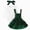 Z163-Green, variant on Cdudpw Baby Girl Clothes Suspender Skirt Newborn Ruffle Romper Dress Bow Headband Fall Outfits(Z163-Red)