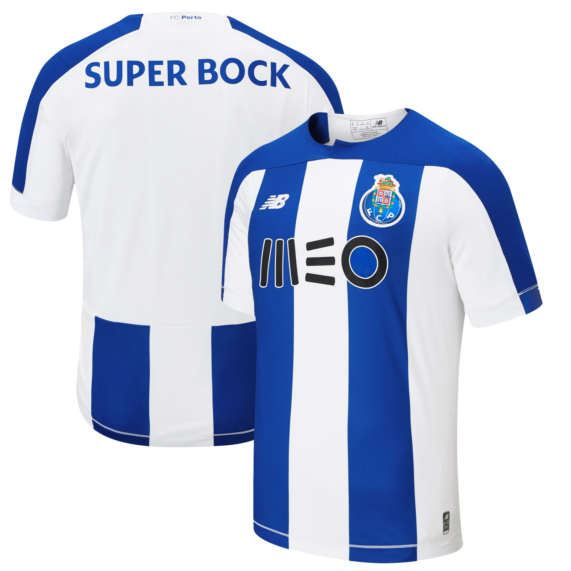 New Balance - FC Porto New Balance 2019/20 Home Replica Jersey - Blue/White - Walmart.com 