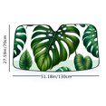 thumbnail image 6 of Awypu Tropical Leaf Beautiful Green Tropical Palm Tree Leaves Car Shades for Front Windows 51.18*27.59 in, 6 of 7