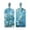 Brown, variant on (2 Pack) Luggage Tag, Travel PU Leather Tag Address Label Holder with Privacy Cover Suitcase Identifier for Cruise, Airplane, and Traveling (Galaxy)