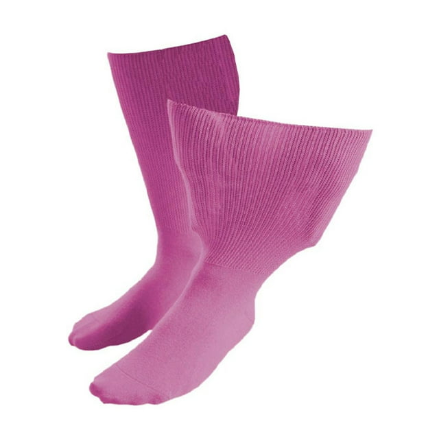 IOMI Mens & Womens Extra Wide Soft Cotton Oedema Socks for Swollen