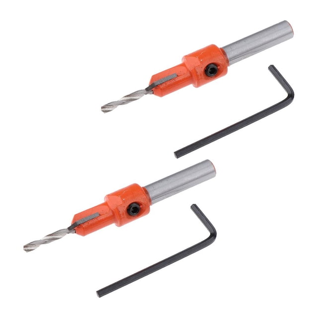 Brocas de Avellanado de 2 Piezas, Herramienta de Avellanado de Chaflán de Carpintería de , 10 Mm Sharpla Broca avellanadora 2020 NUEVO