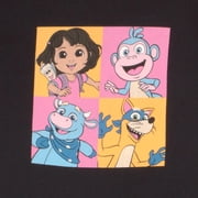 Nickelodeon Dora the Explorer Girls 2 Pack Short Sleeve T-shirt Set For Kids (Sizes XS-XL)