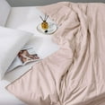 thumbnail image 7 of THXSILK Silk Comforter Duvet Quilt, 100% Tussah Silk Filling, 63% Cotton & 37% Polyester Outer Shell, Pink, Queen Size(87in x 91in), Silk Weight 1.65lb/0.75kg, 7 of 7
