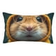 thumbnail image 1 of Fotbe Modern Yellow Sweater Guinea Pig Funda de Almohada Decorativa Estilo Occidental, Lujo en Algodón, Fundas para Almohadas King, Cojín Estampado para Decoración del Hogar-20"x30", 1 of 6