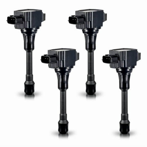 ISA Set of 4 Ignition Coil 2007 2008 2009 2010 2011 2012 For Nissan Altima Versa Sentra Cube Rogue Frontier 2013 2014 2015 Infiniti M56 FX50 QX60 QX70 2.5L 2.0L 1.8L Replacement For UF549