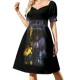 thumbnail image 2 of Vestido sin mangas Rain in Music, vestido vendaje, vestido para mujer, ropa de mujer, 2 of 8