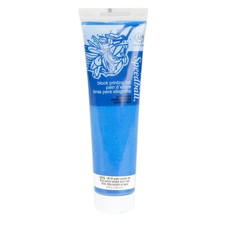 UPC: 0651032093944 | Speedball Block Printing Ink  Water-Based  5 oz.  Blue