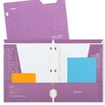thumbnail image 3 of Five Star 4-Pocket Paper Folder, Amethyst Purple, 3 of 7