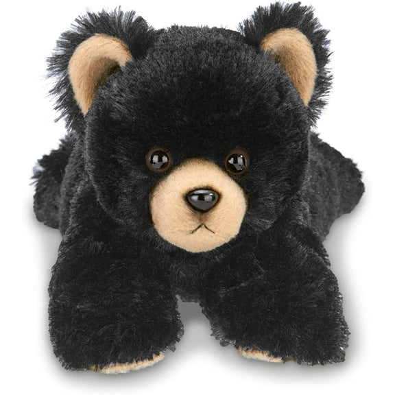 Bearington Lil' Smokie Small Plush Stuffed Animal Black Bear, 9 inches