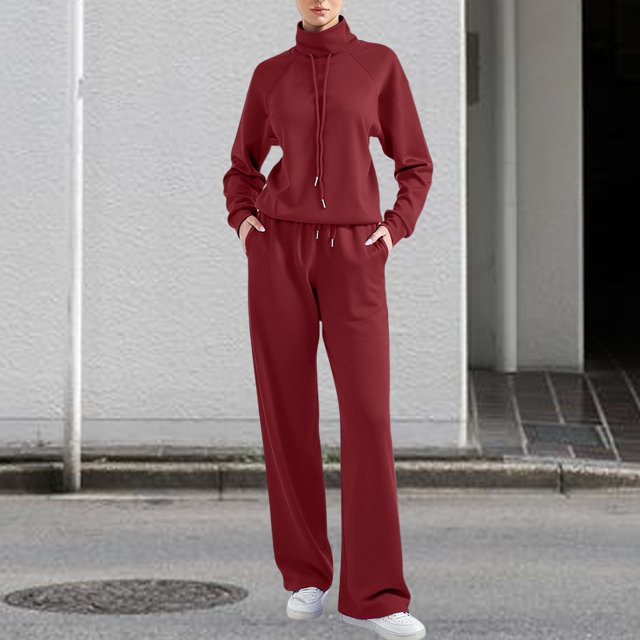 Pyhlmscde Ensemble de Survêtement Décontracté à Manches Longues pour Femmes, Ensemble de Pyjama pour Femmes, Tenues d'Automne pour Femmes